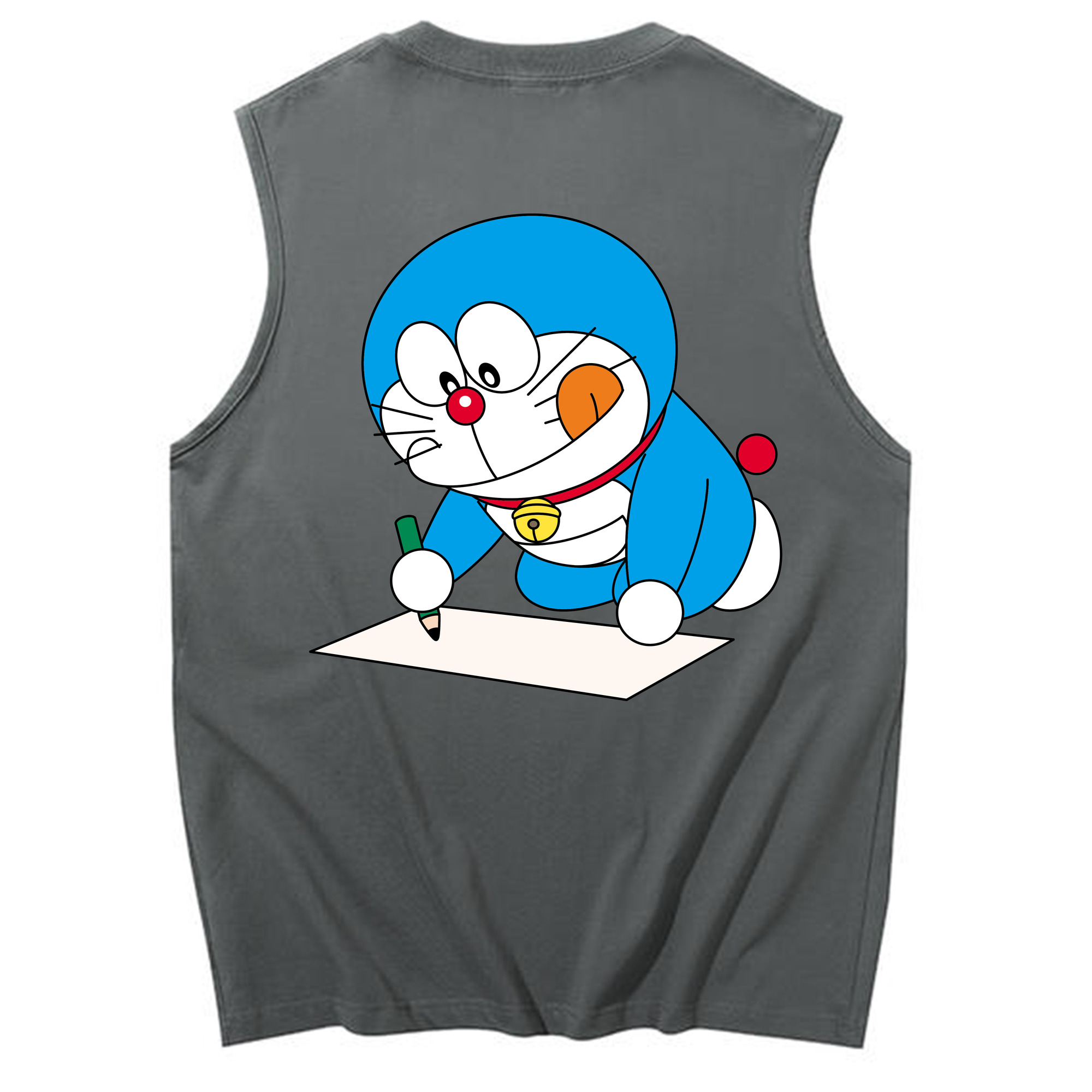 （画像用） ドラえもん Doraemon コットン100％タンクトップ（背面プリント）